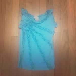 lemon loves lime blue tank